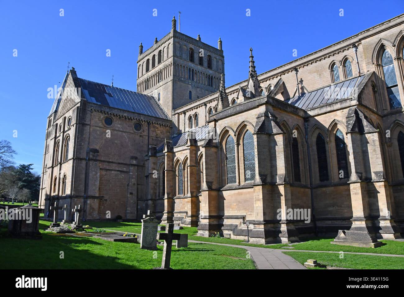 Southwell Minster Stockfoto