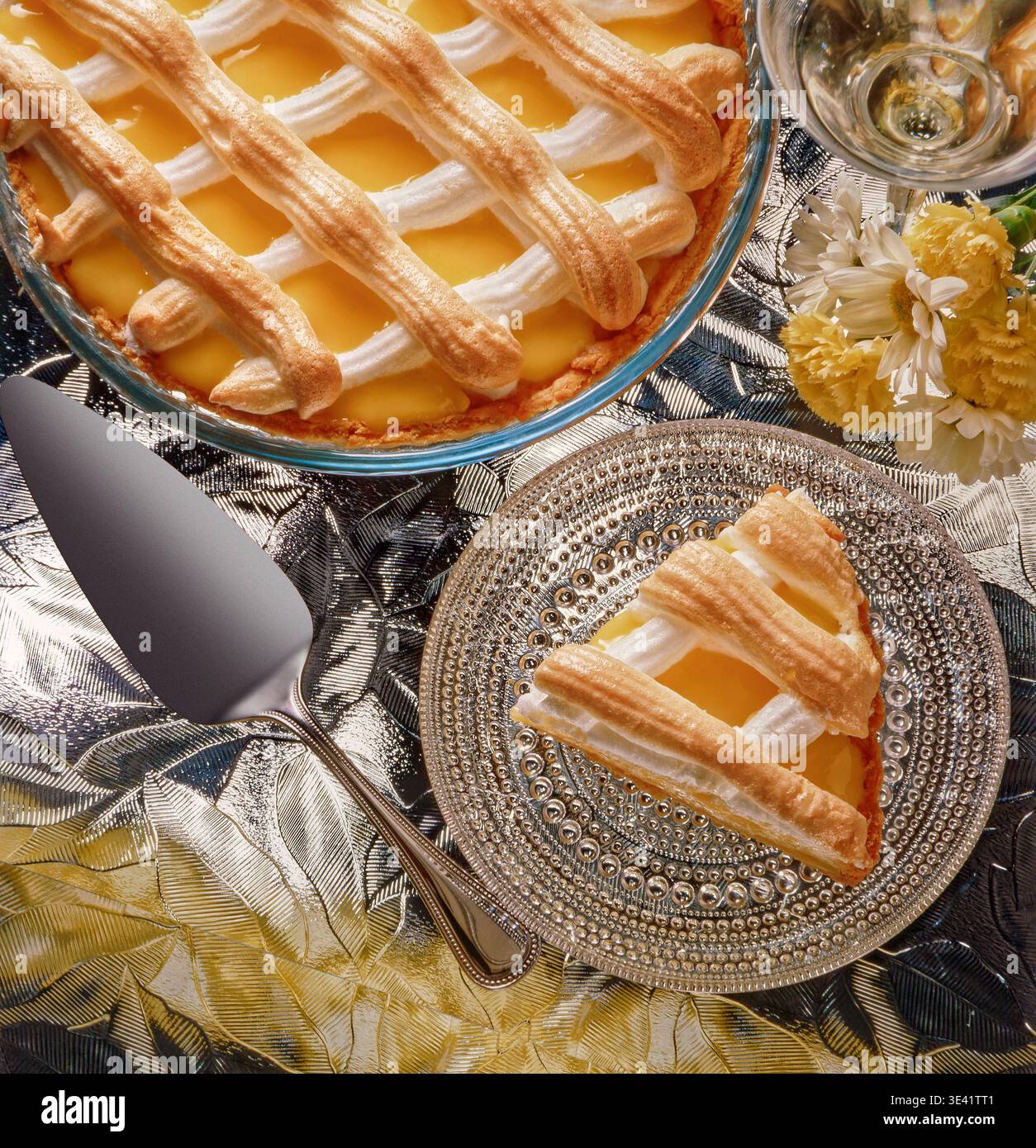 Zitronenbällchen. Stockfoto