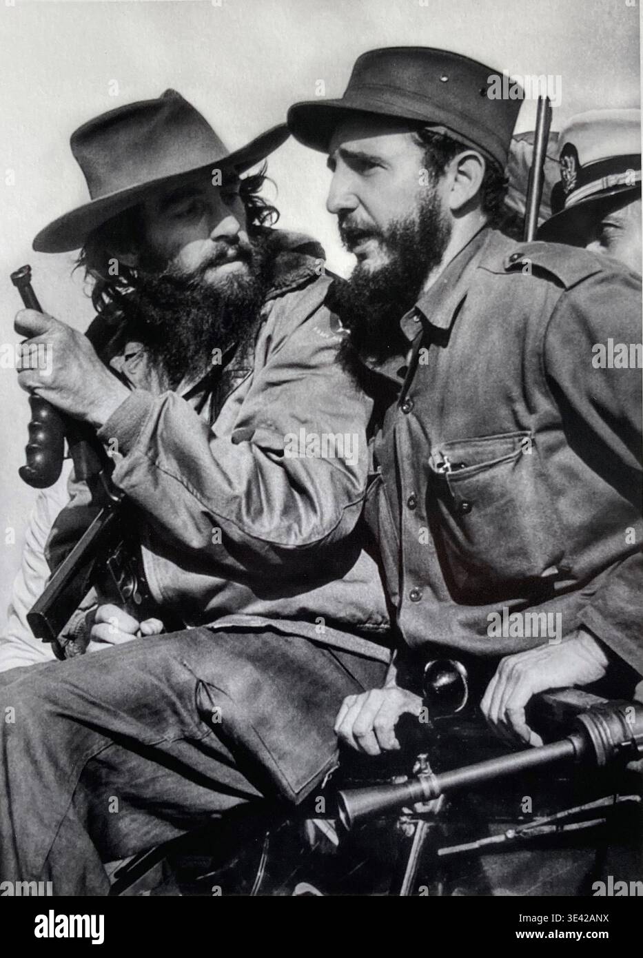 Fidel Castro und Camilo Cienfuegos in Havanna 1959 Stockfoto