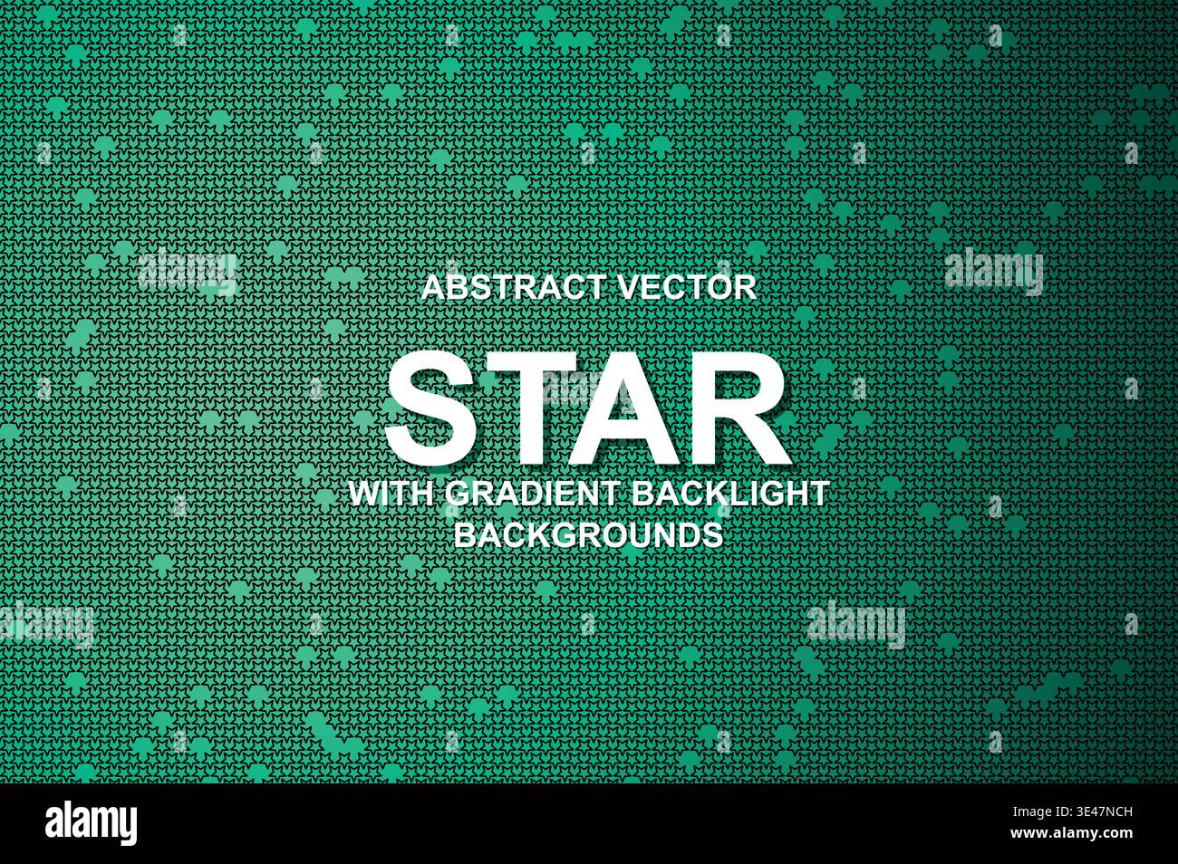 Abstrakter Vektor-Stern-Gitter-Hintergrund, futuristisches Cyberpunk-Netz mit Neon-Gradient-Hintergrundbeleuchtung & modernes Typografie-Tech-Poster-Design Stock Vektor