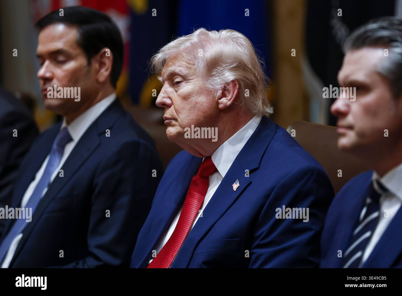 Pete hegseth marco rubio -Fotos und -Bildmaterial in hoher Auflösung ...