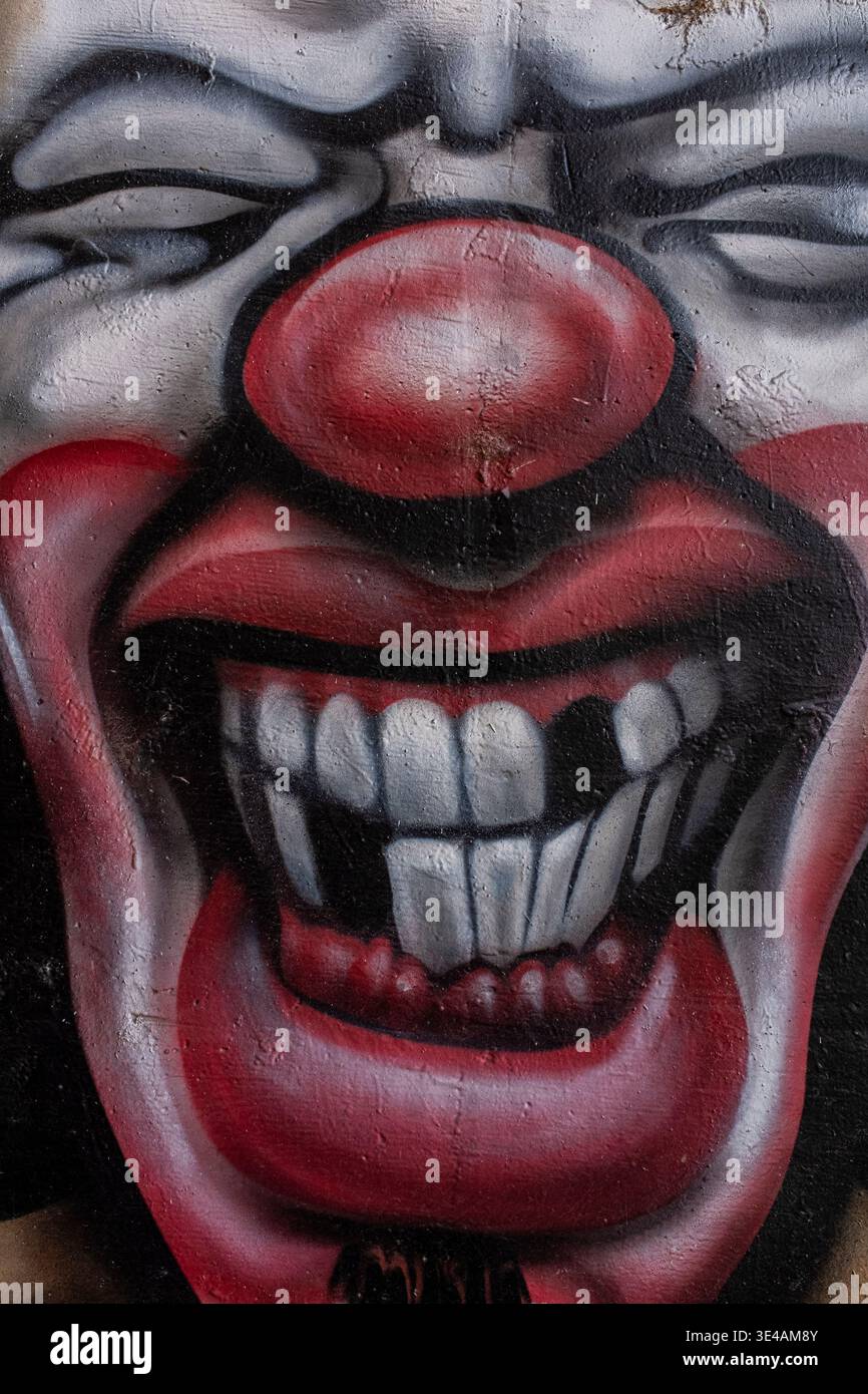 Graffiti im „Hell's Gate Tunnel“ Albuquerque, New Mexico Stockfoto