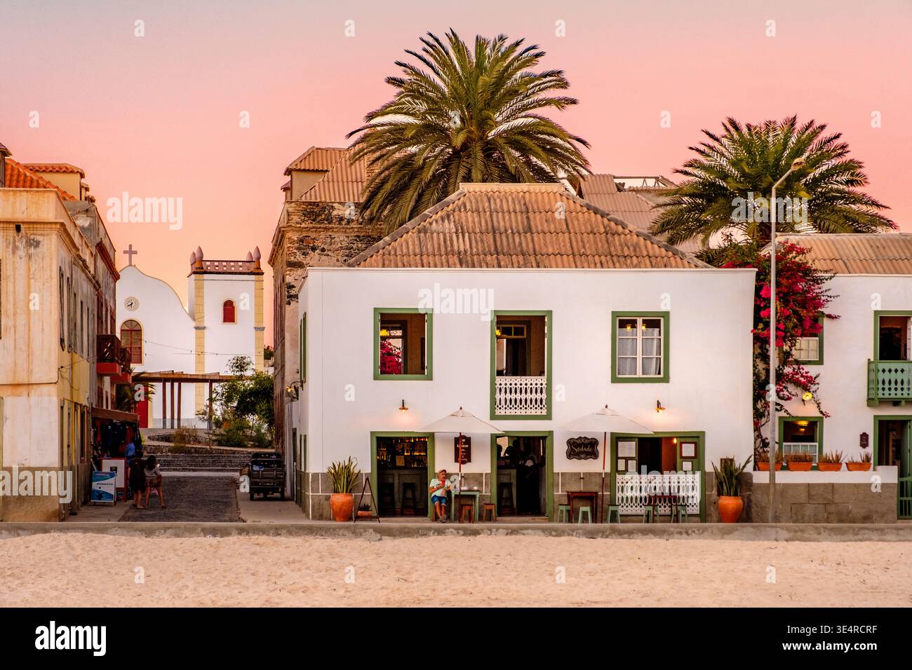 Sal Rei, Boa Vista, Kap Verde / Cabo Verde Inseln Stockfoto