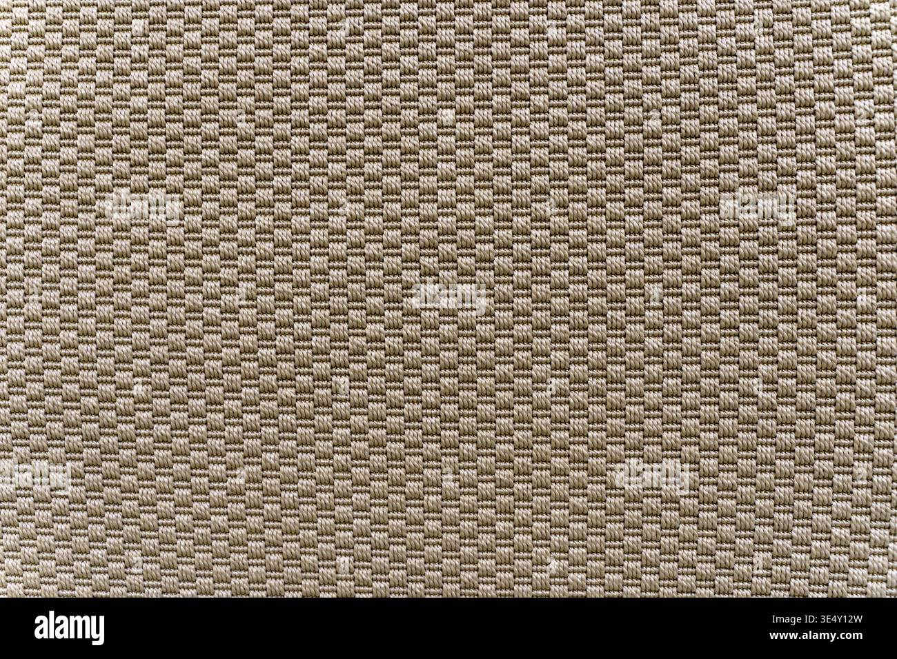 Beigefarbenes Gewebe Textur Hintergrund Nahaufnahme. Hochwertige Fotos Stockfoto