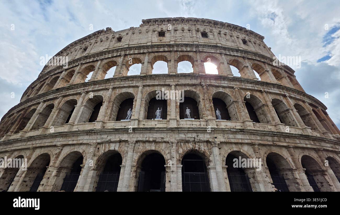 Colosseum Credits: Luigi de Pompeis/Alamy Stockfotos - Smartphone-aufgenommenes Stockfoto