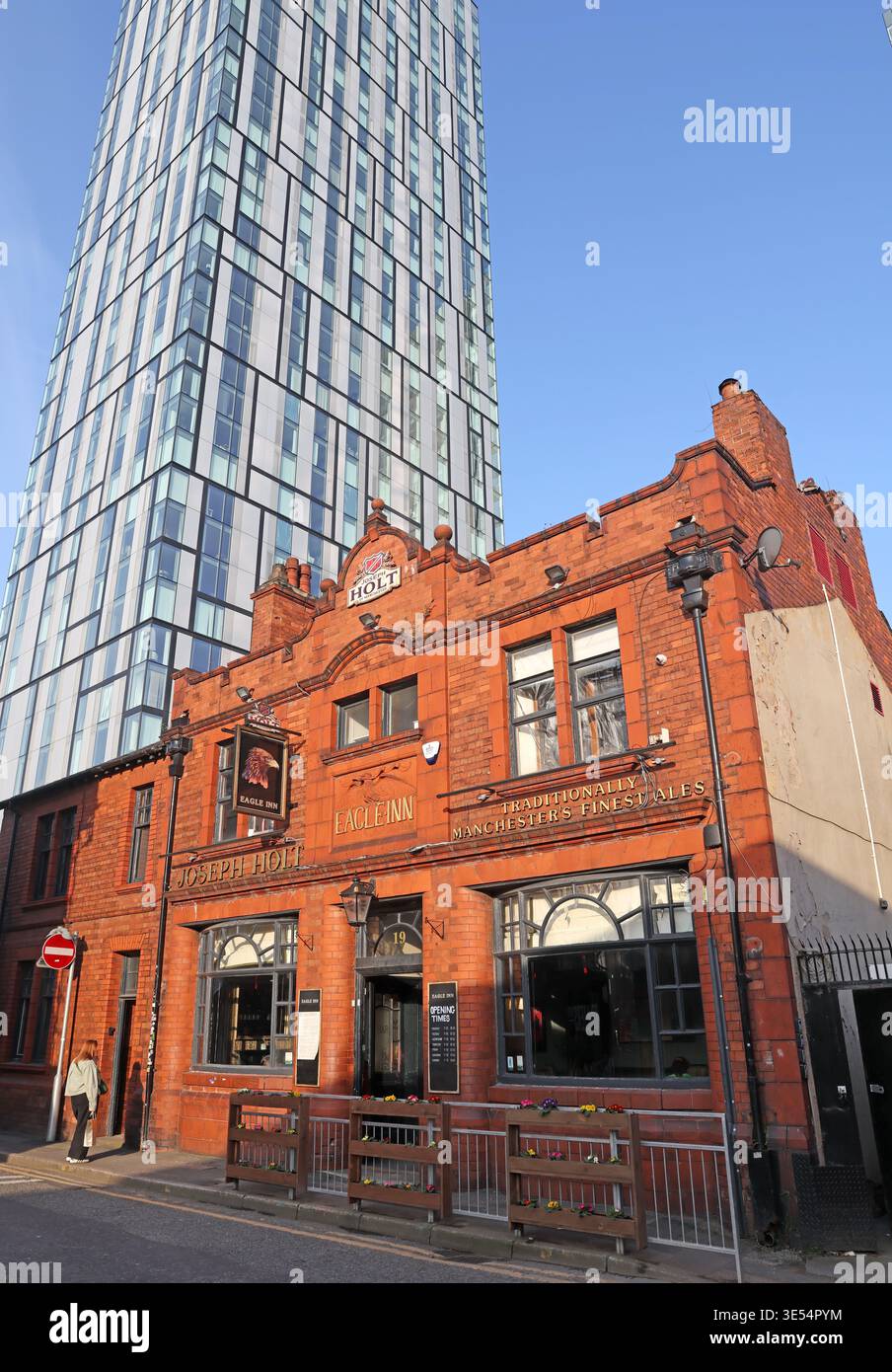 The Eagle Salford. Stockfoto