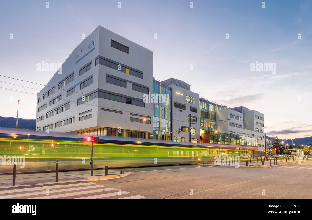 Frankreich, Isere, Grenoble, Institut für Ingenieurwesen und Management, Europäische Innovationshauptstadt 2026 Stockfoto