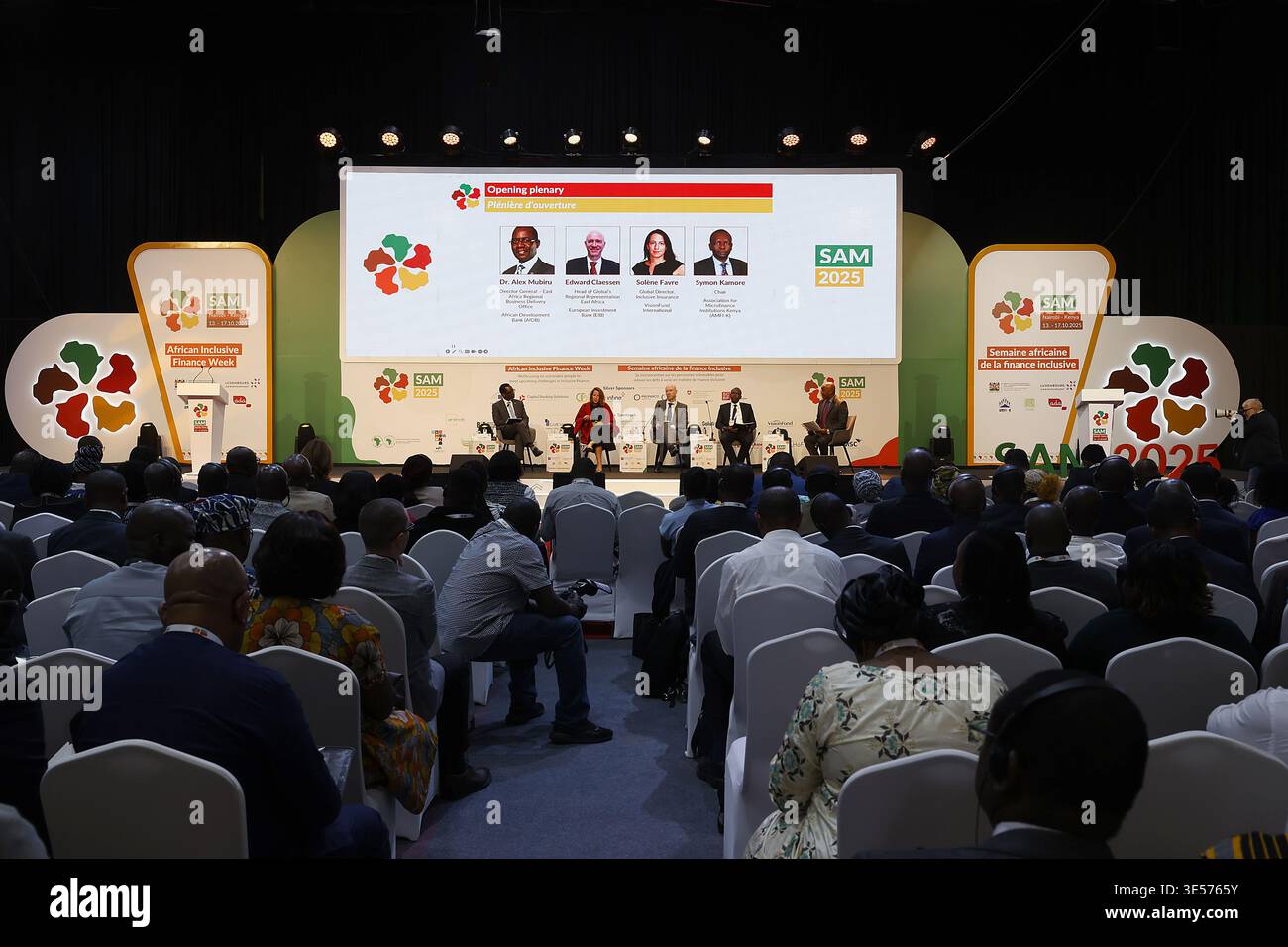 African Inclusive Finance Week, Nairobi, Kenia Stockfoto