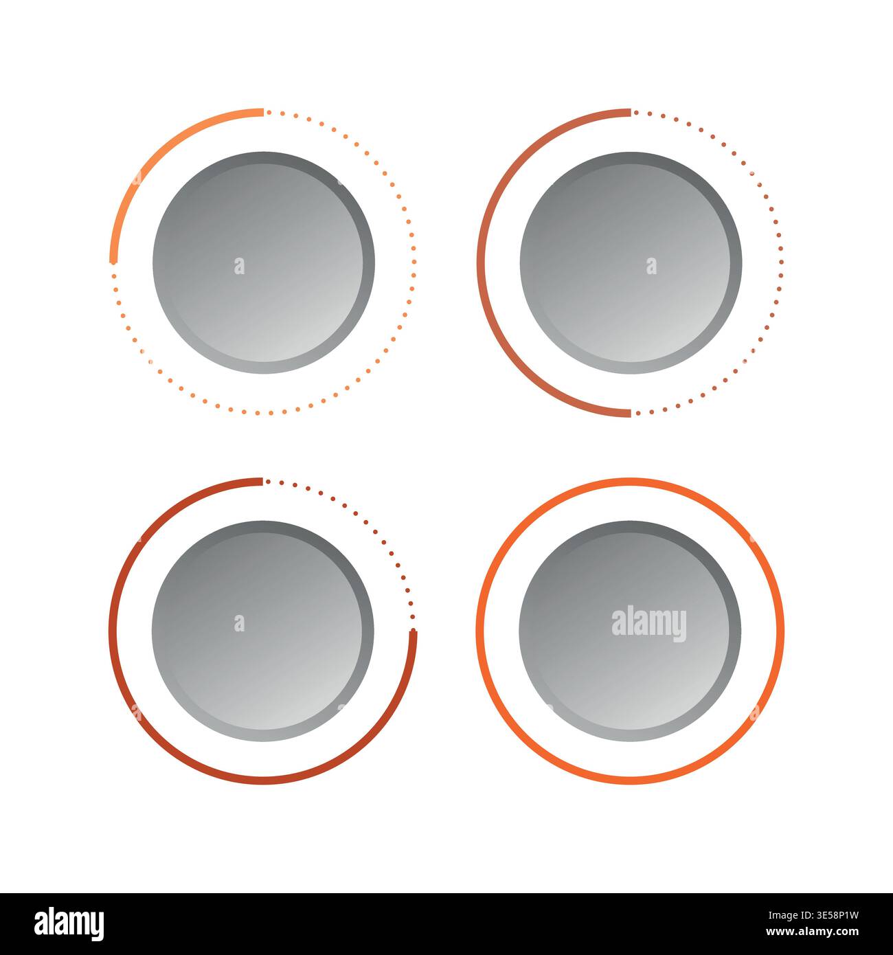 Infografik zu Unternehmen. Darstellung mit Elementen des Diagramms, Diagramm mit Schritten, Prozessen. Vektor-Template-Diagramm für kreative Geschäftskonzept Stock Vektor