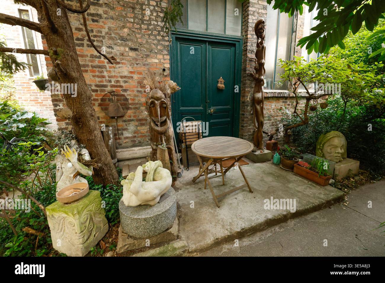 LA RUCHE ARTIST RESIDENCE PARIS Stockfoto