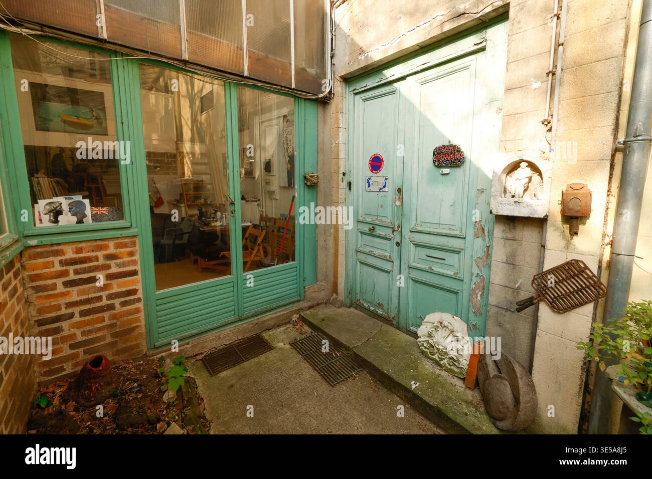 LA RUCHE ARTIST RESIDENCE PARIS Stockfoto