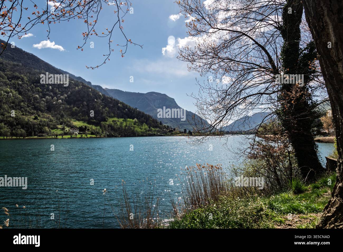 Idro-See (Lago d'Idro) Italien Stockfoto