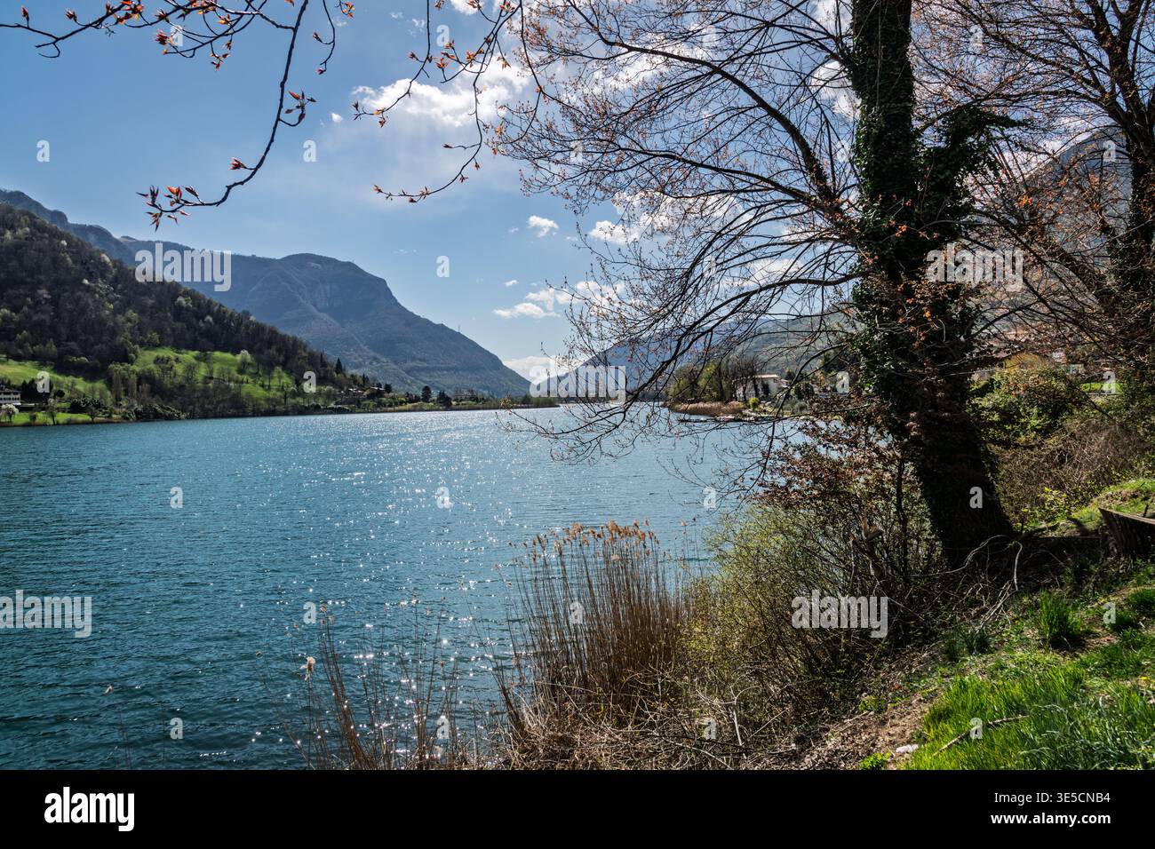 Idro-See (Lago d'Idro) Italien Stockfoto