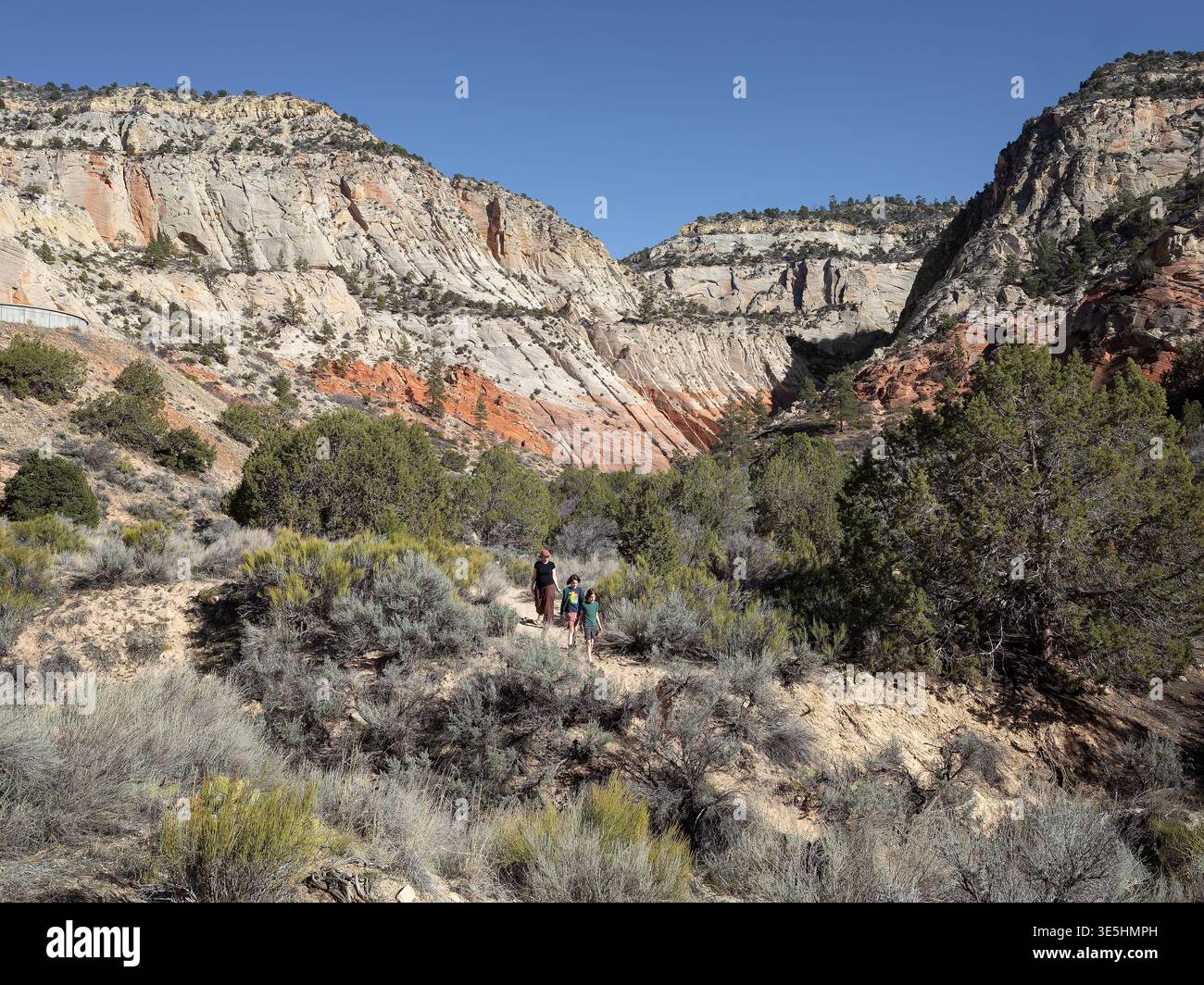 Red Hollow, Lage: Orderville UT Stockfoto