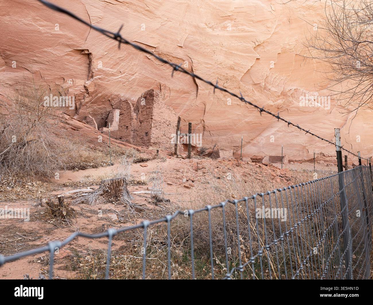 Canyon de Chelly, Lage: Chinle AZ Stockfoto