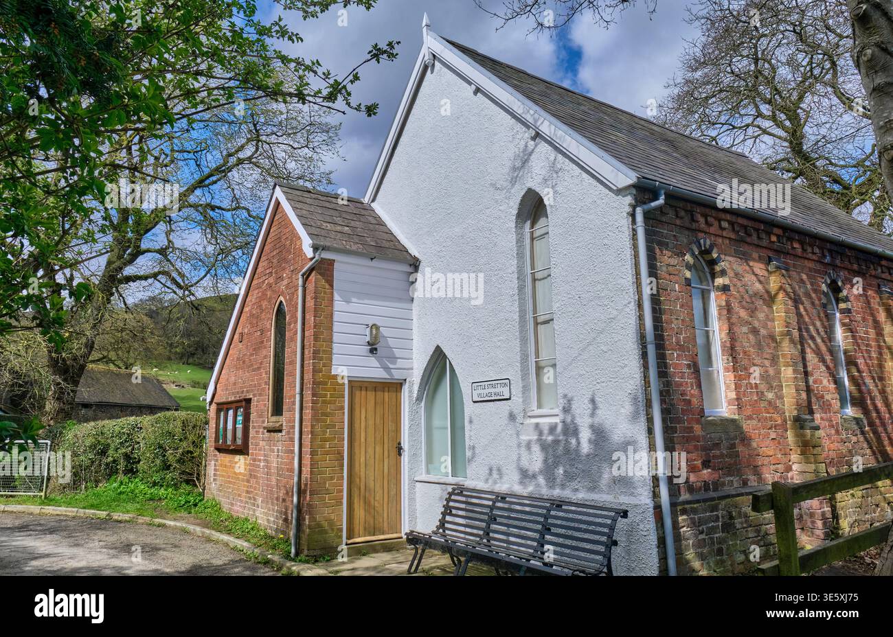 Little Stretton Village Hall, Little Stretton, Church Stretton, Shropshire Stockfoto