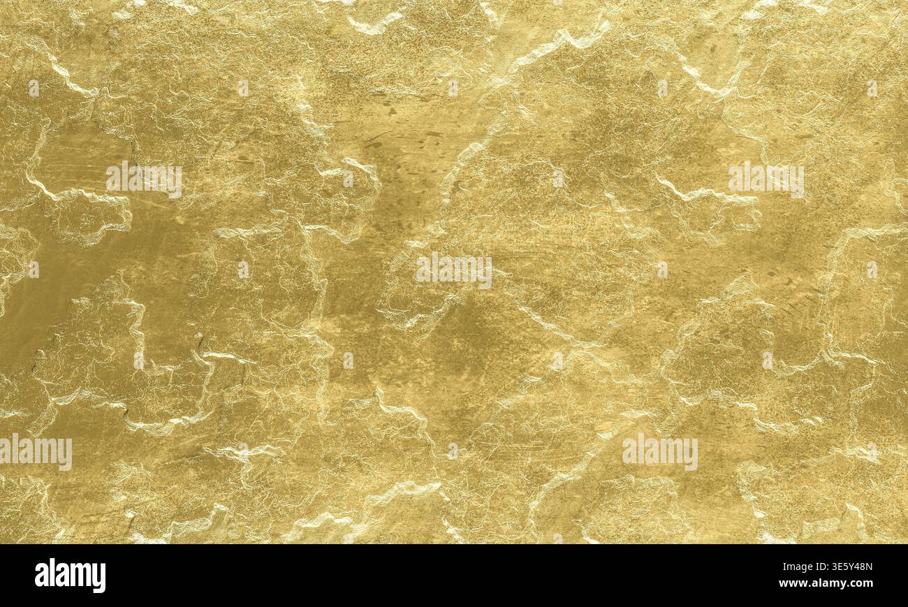 3D Blattfolie Textur Hintergrund Stockfoto