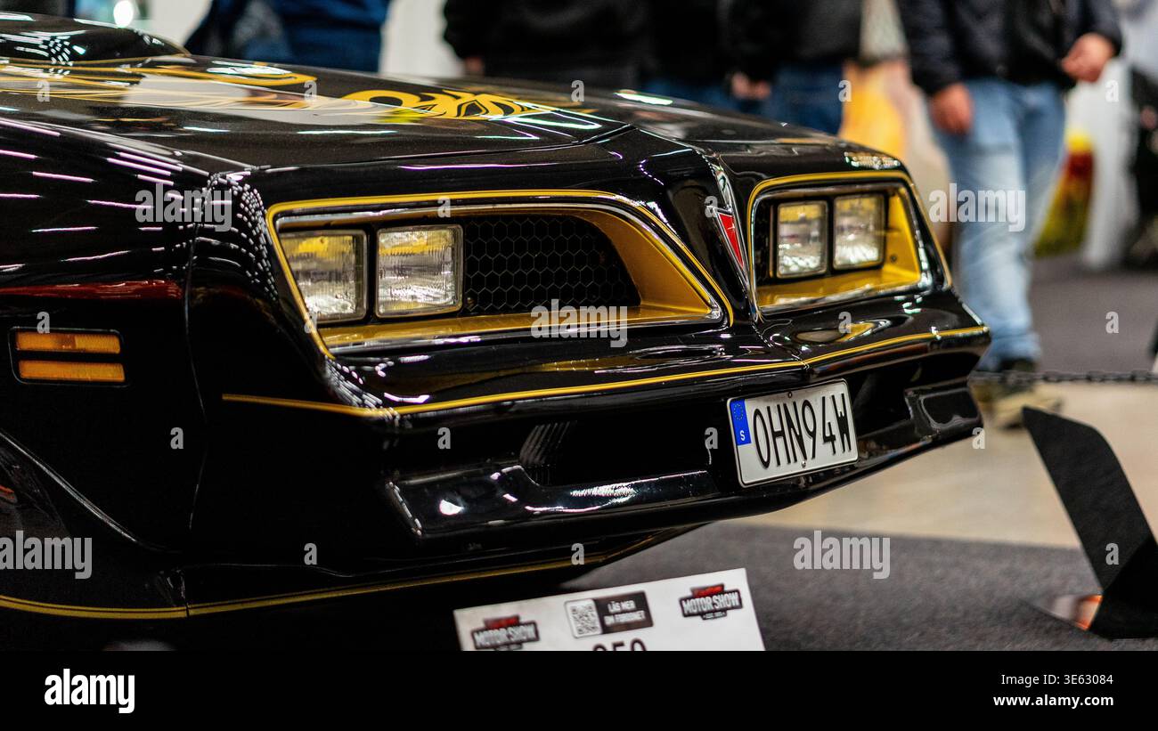 Jönköping, Schweden, 3. April 2026: Custom Motor Show in Elmia am 3. April in Jönköping, Schweden. Quelle: Marcus Vilson/Alamy Live News Stockfoto