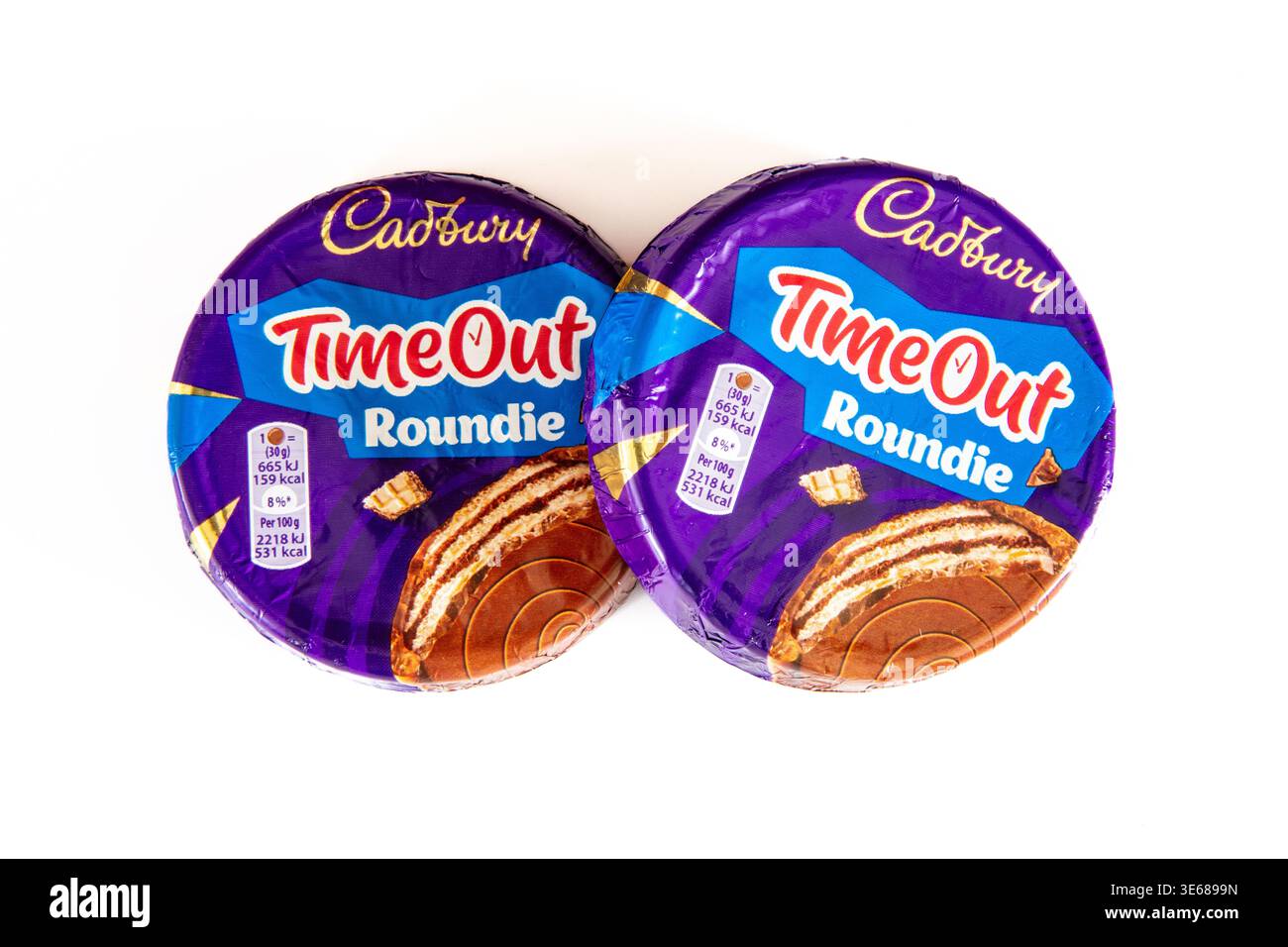 Cadbury Timeout Roundie. Stockfoto