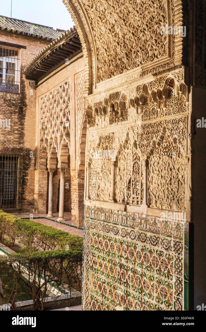 royal alcazar, sevilla Stockfoto