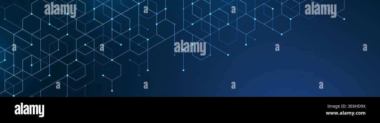 Abstraktes Konzept für digitale Blockchain-Cube-Blöcke. 3D Big Data Cubes Quantencomputertechnologie Idee. Design von Datenkernwürfeln mit künstlicher Intelligenz Stockfoto