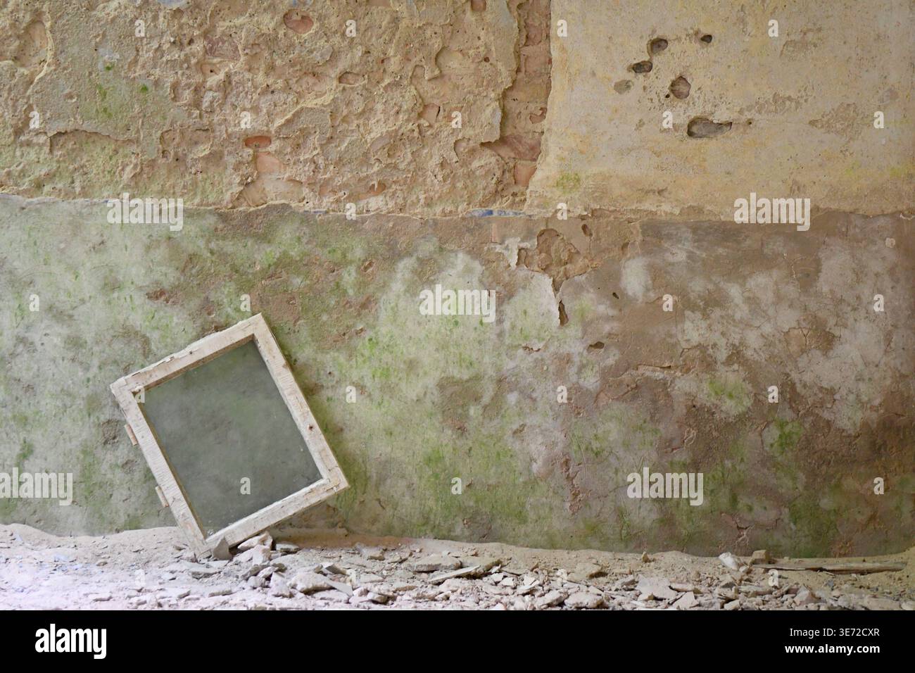 Innenraum des ehemaligen Sanatoriums Grabowsee Stockfoto