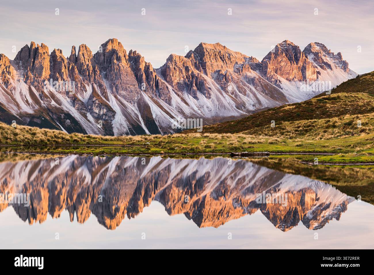 Kalkkögel, Salfainssee, Stubaier Alpen, Tirol, Österreich Stockfoto
