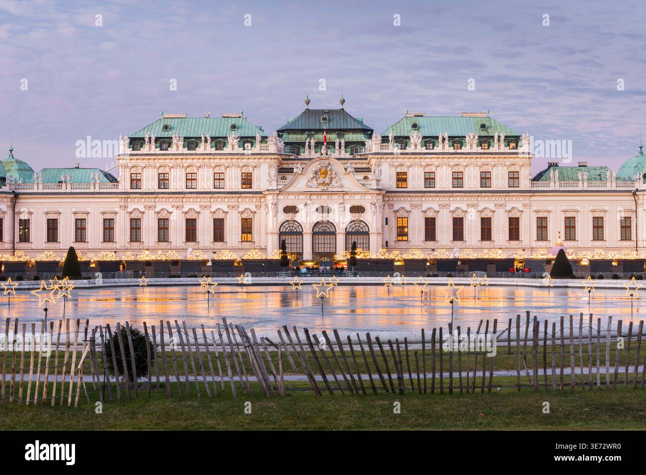 Schloss Belvedere, 3.Bezirk Landstraße, Wien, Österreich Stockfoto