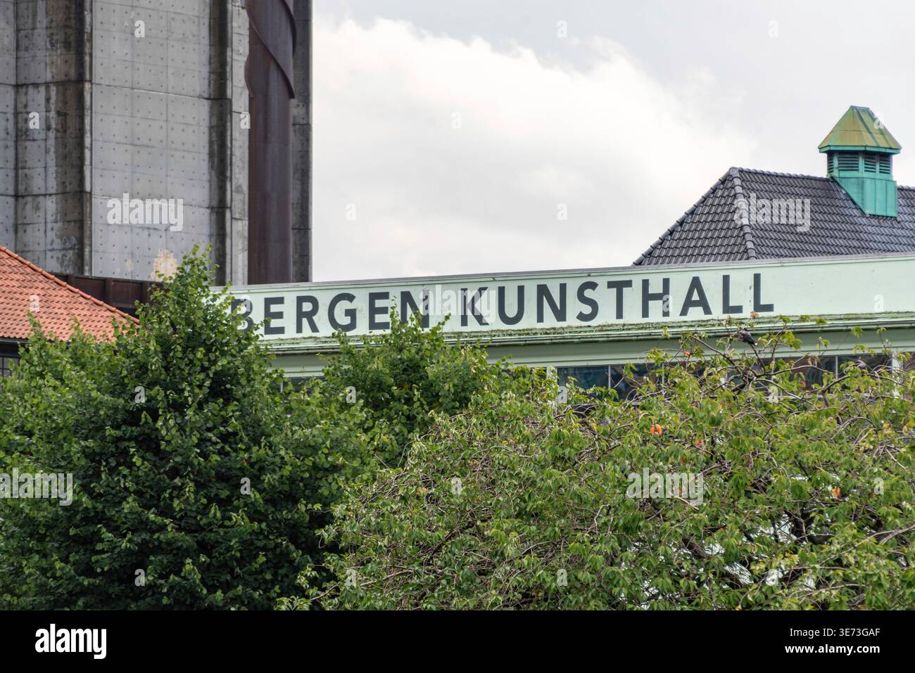 Fassade der Bergen Kunsthall, dem Museum für moderne Kunst, Norwegen Stockfoto