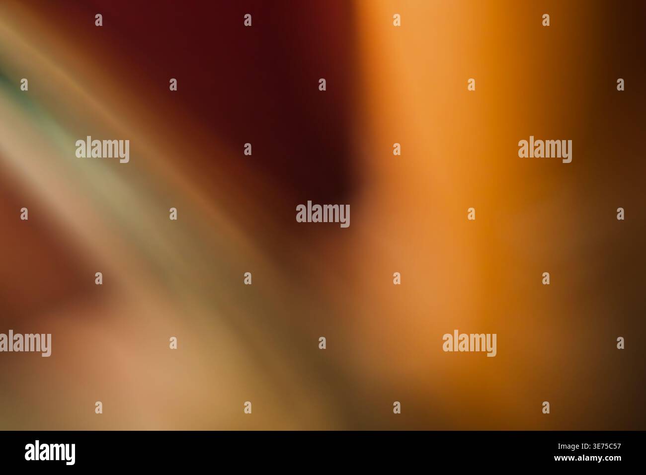 Abstrakter brauner und goldener Hintergrund mit diagonaler Bewegungsunschärfe und weichen Highlights Stockfoto