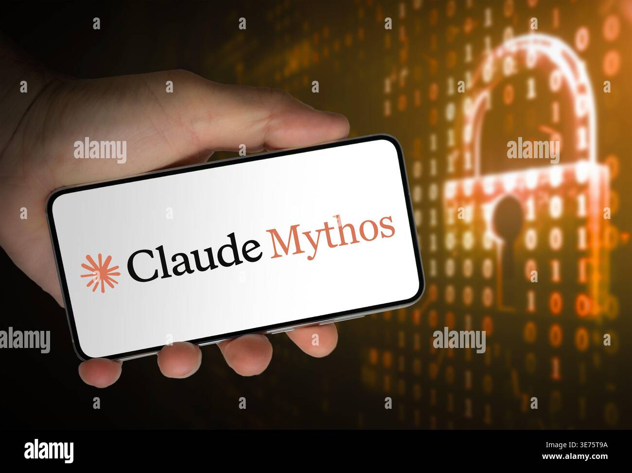 Claude Mythos LLM von Anthropic Stockfoto