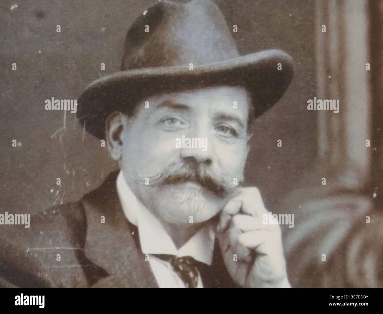 Foto von Giuseppe Cali um 1890, Stockfoto