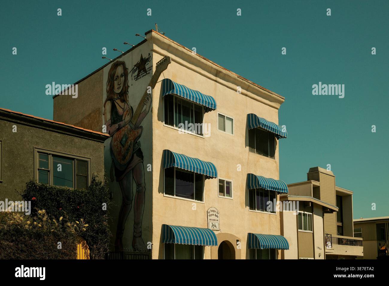 Wohnhaus in Venice Beach, Los Angeles, Kalifornien, USA Stockfoto