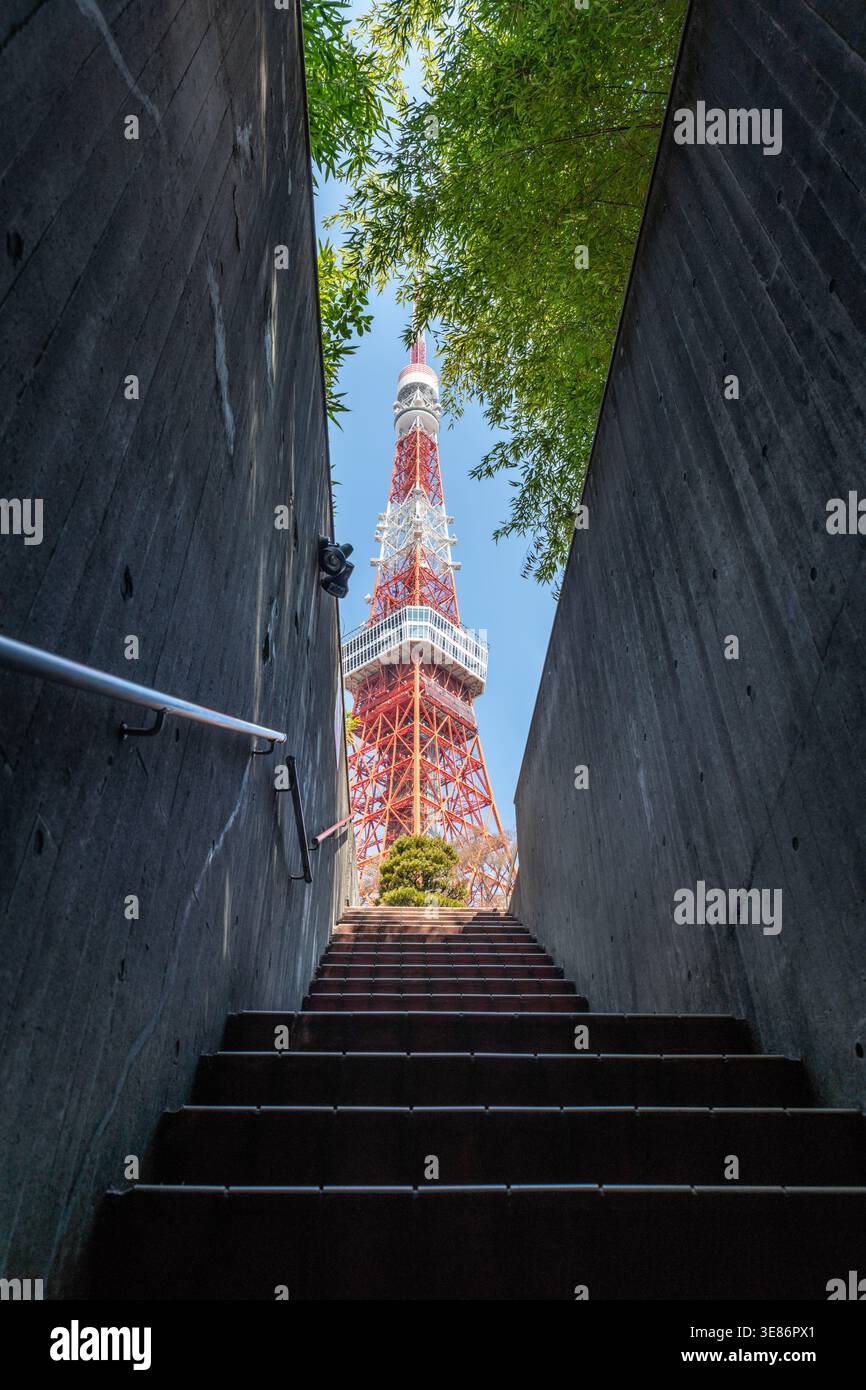 Tokio Tower Stockfoto