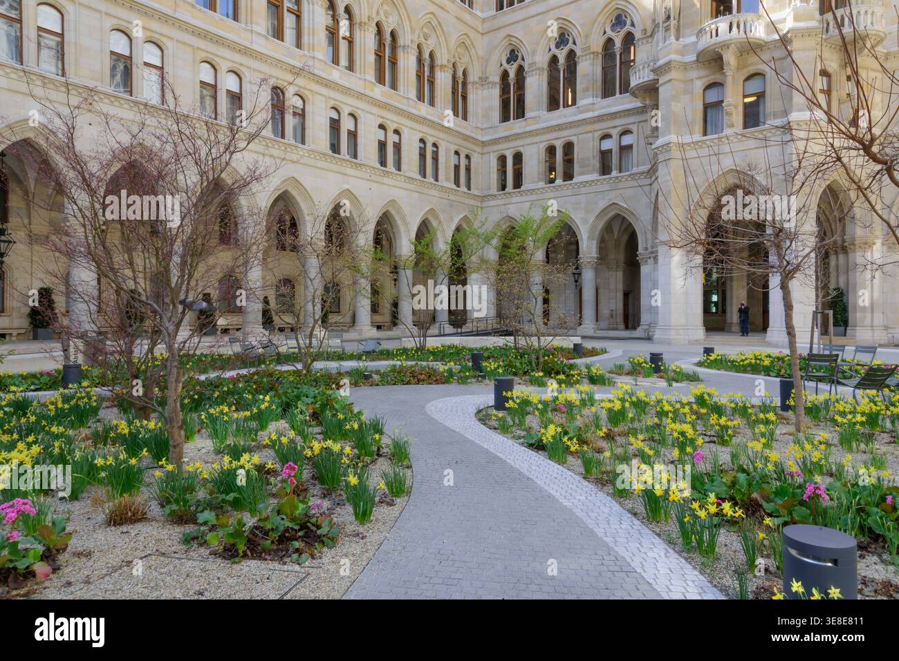 Wien, Ringstraße, Rathaus // Wien, Ringstraße, Rathaus *** Wien, Ringstraße, Rathaus Wien, Ringstraße, Rathaus Wien, Ringstraße, Rathaus Stockfoto