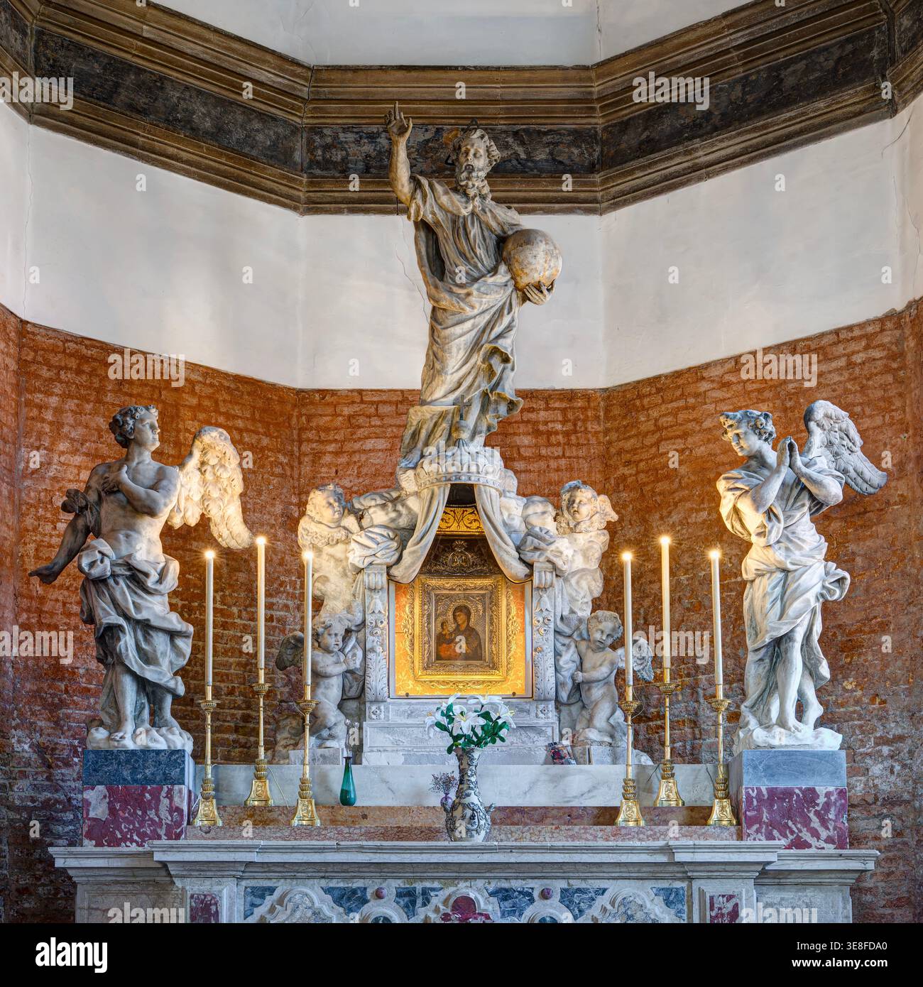 Kirche St. Peter Martyr (Chiesa di San Pietro Martyre). Murano, Metropolstadt Venedig, Italien Stockfoto