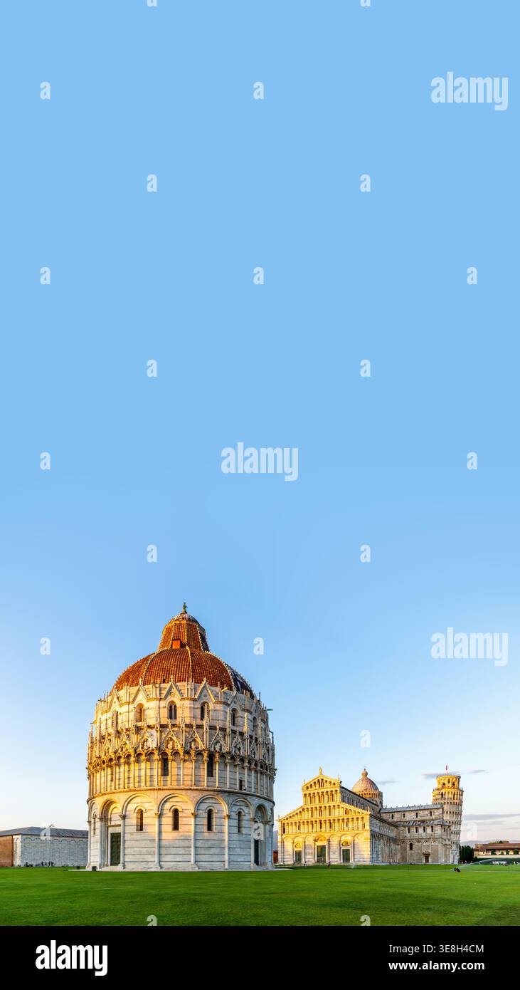 pisa, Turm, Schiefer, piazza dei miracoli, Italien Stockfoto