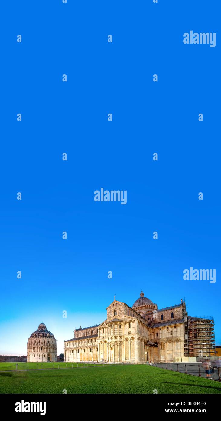 pisa, Turm, Schiefer, piazza dei miracoli, Italien Stockfoto