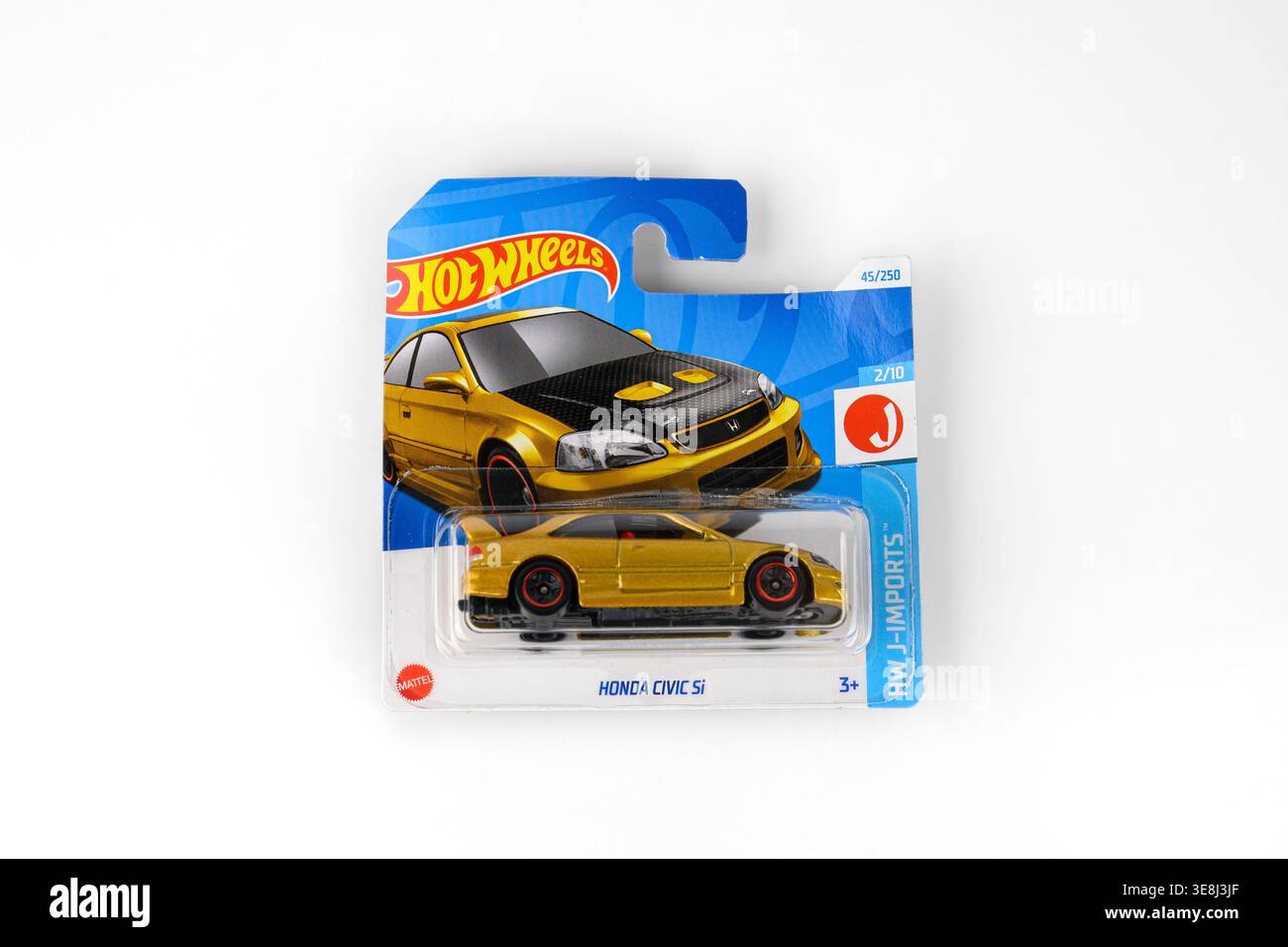 Hot Wheels Honda Civic Si in Box – Wales, Großbritannien – 07. Februar 2026 Stockfoto