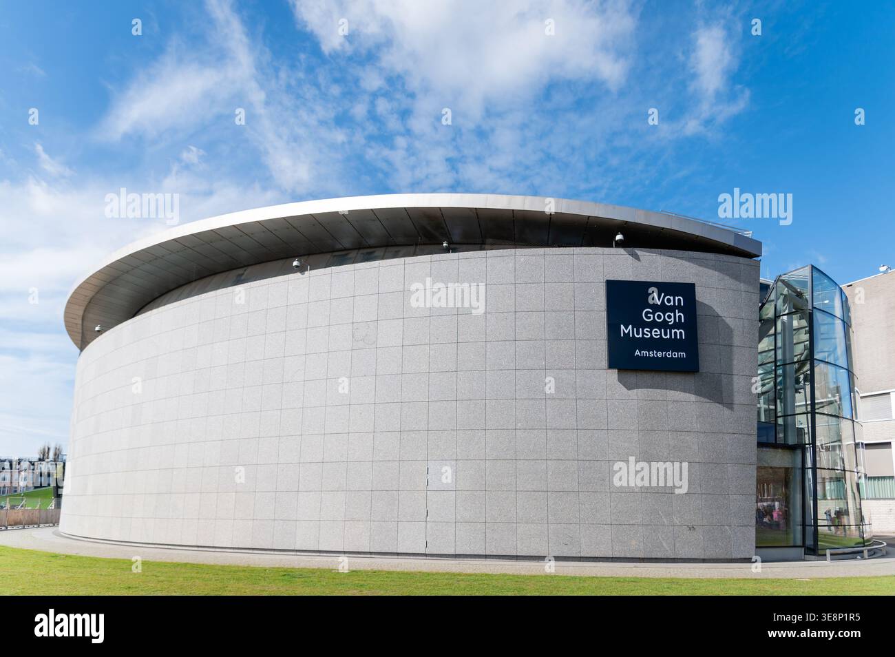 Van Gogh Museum in Amsterdam Ntherlands Stockfoto