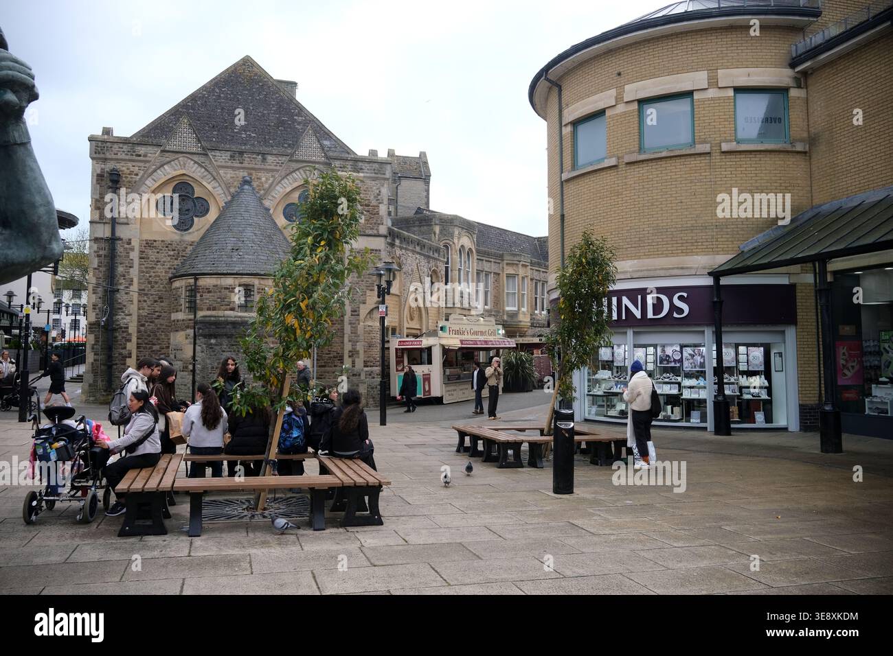 hastings historische Küstenstadt im Osten von sussex, großbritannien, europa Stockfoto