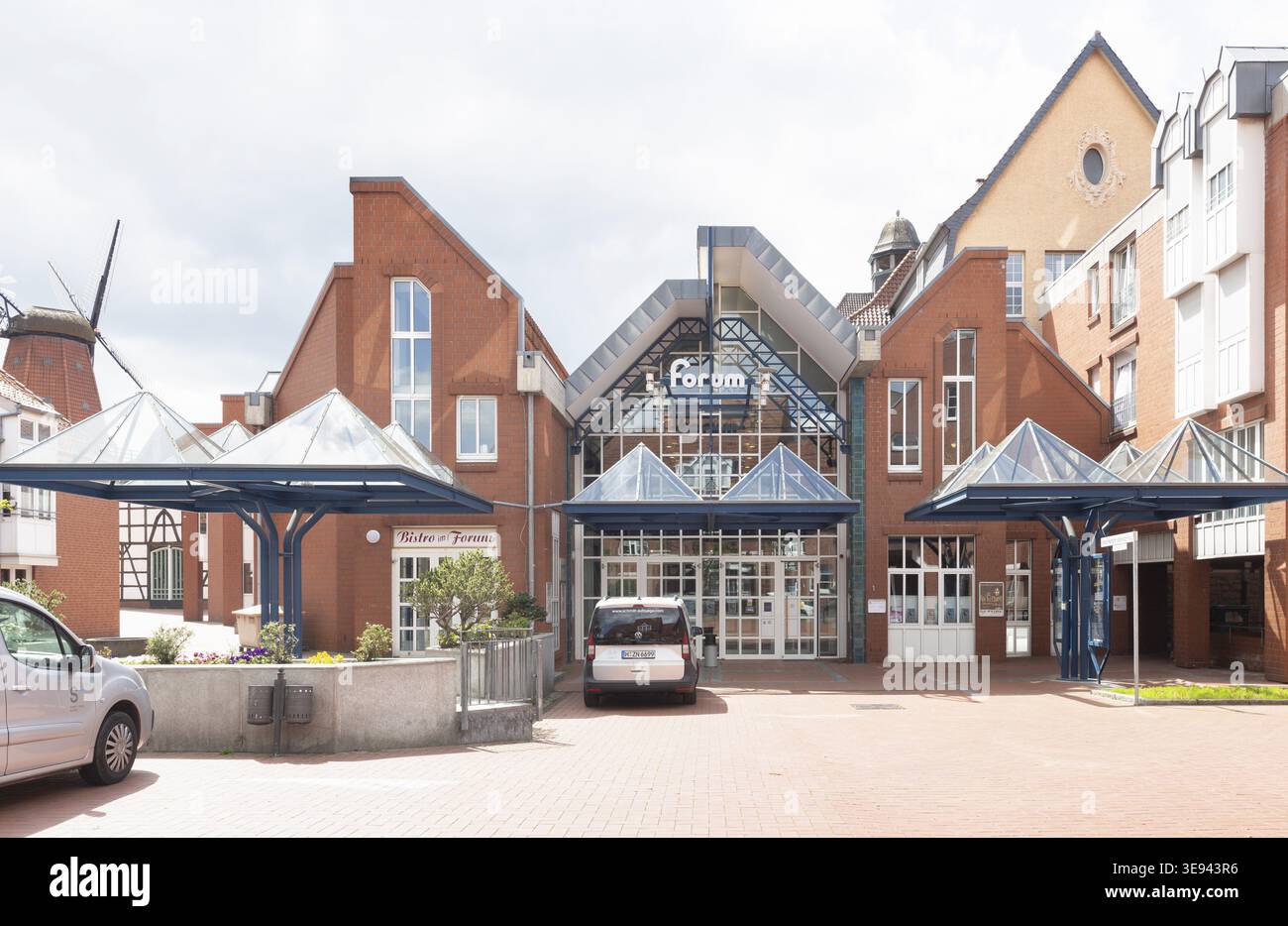 Forum Peine, Kultur- und Veranstaltungszentrum, Peine, Niedersachsen, Deutschland Stockfoto