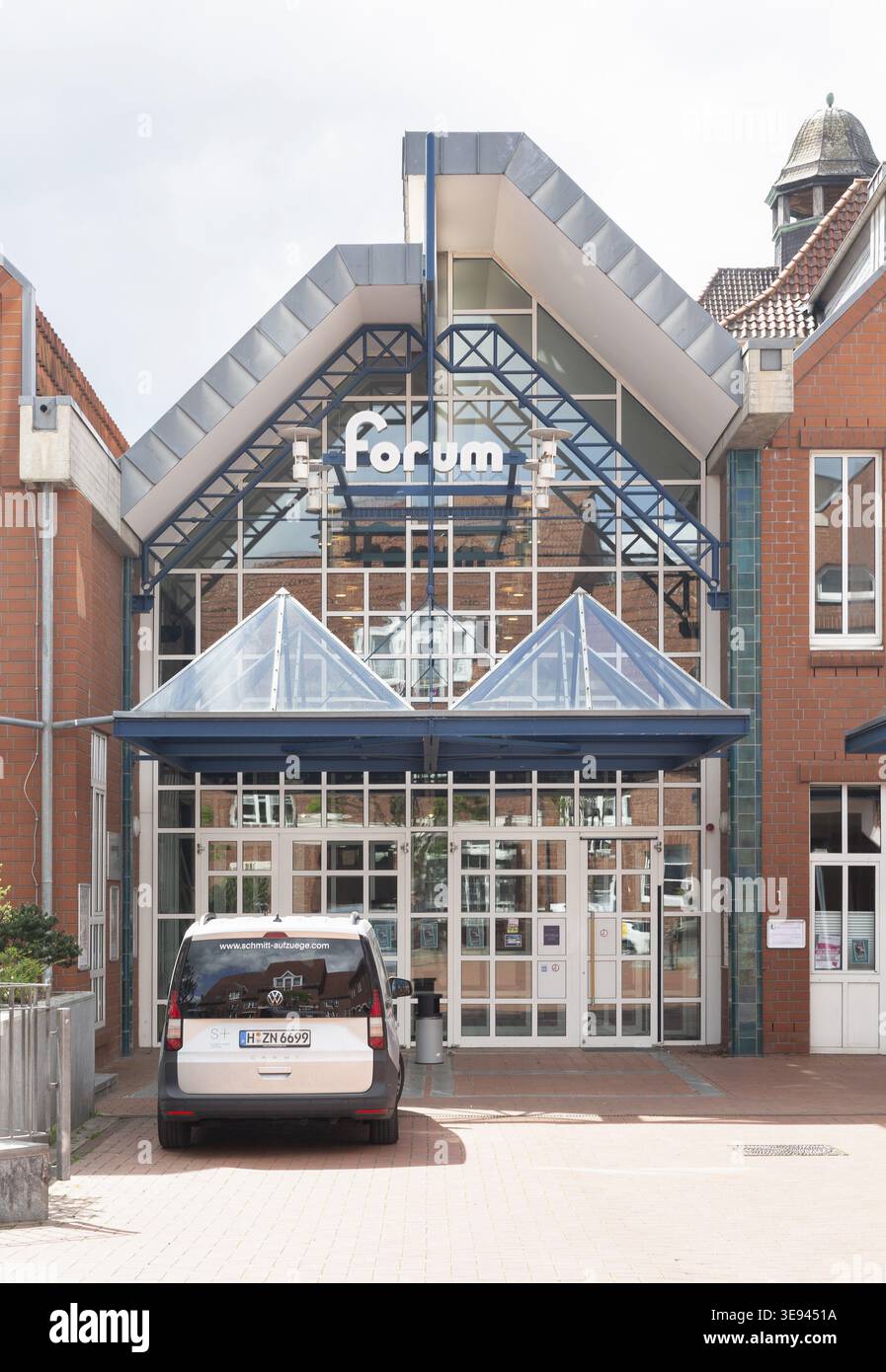 Forum Peine, Kultur- und Veranstaltungszentrum, Peine, Niedersachsen, Deutschland Stockfoto