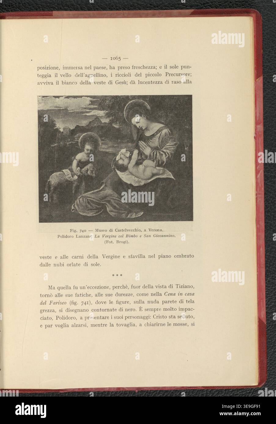 Der dritte Band von Adolfo Venturis *La pittura del cinquecento*, der 1928 veröffentlicht wurde, ist Teil einer mehrbändigen Studie über die italienische Malerei des 16. Jahrhunderts. Es ist nach wie vor eine wichtige Referenz für Gelehrte der Renaissance-Kunst und bietet eine detaillierte Analyse der wichtigsten Künstler und Bewegungen dieser Zeit. Stockfoto
