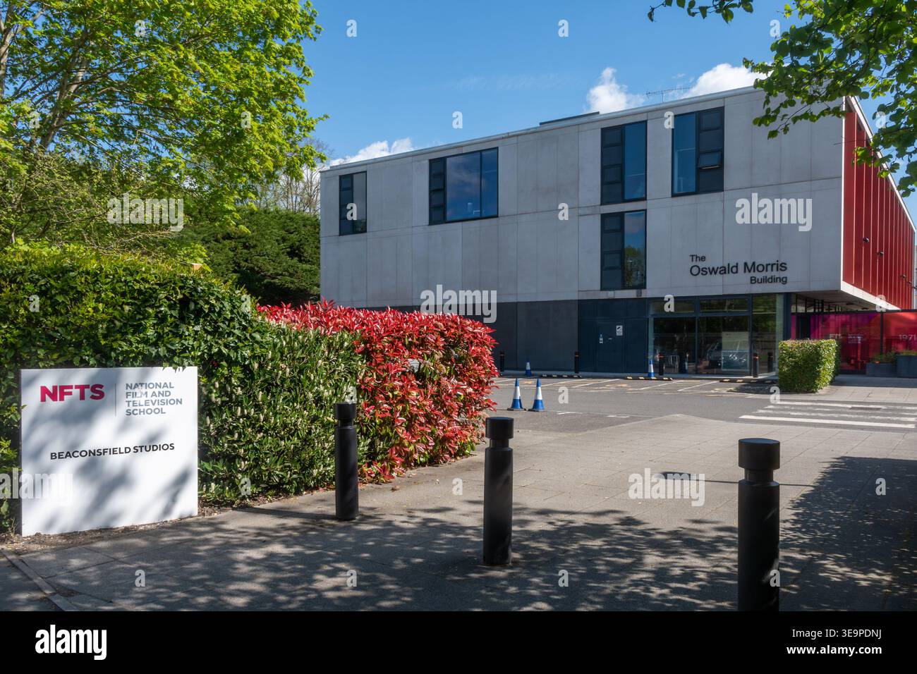 NFTS National Film and Television School, Beaconsfield Studios, Beaconsfield, Buckinghamshire, England, UK Stockfoto