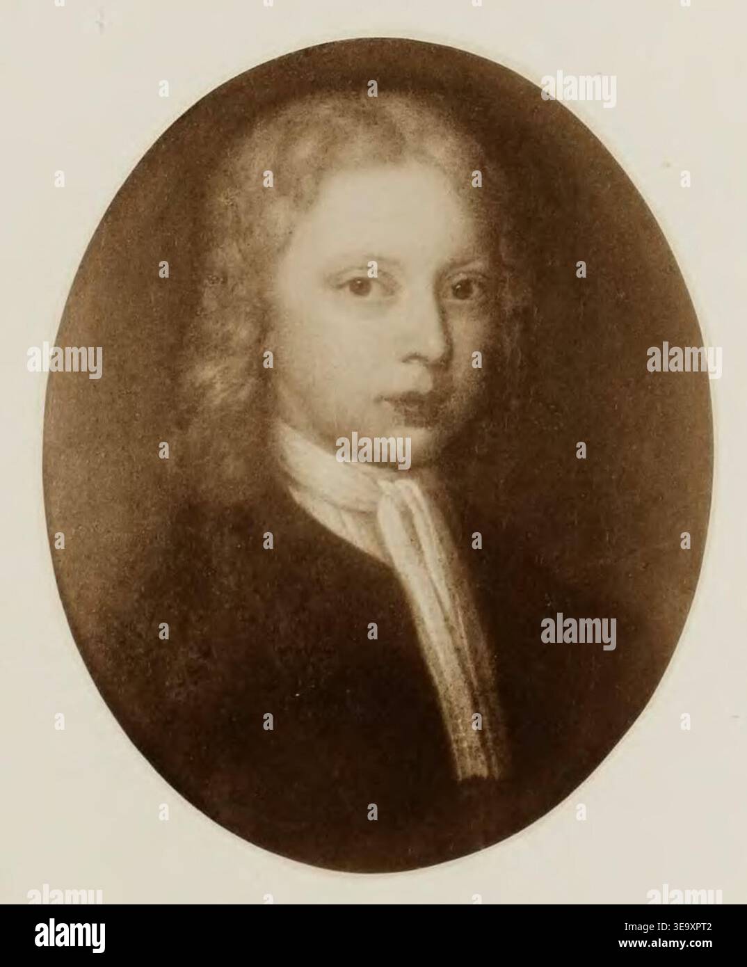 Edward Middlecott, ein Nachfahre von Sir Richard Saltonstall, ist in dieser abgeschnittenen Vignette aus der „Ancestry and Descendants of Sir Richard Saltonstall“ dargestellt. Das Familienwappen ist deutlich sichtbar und markiert die Middlecott-Linie in frühen Neuengland. Stockfoto