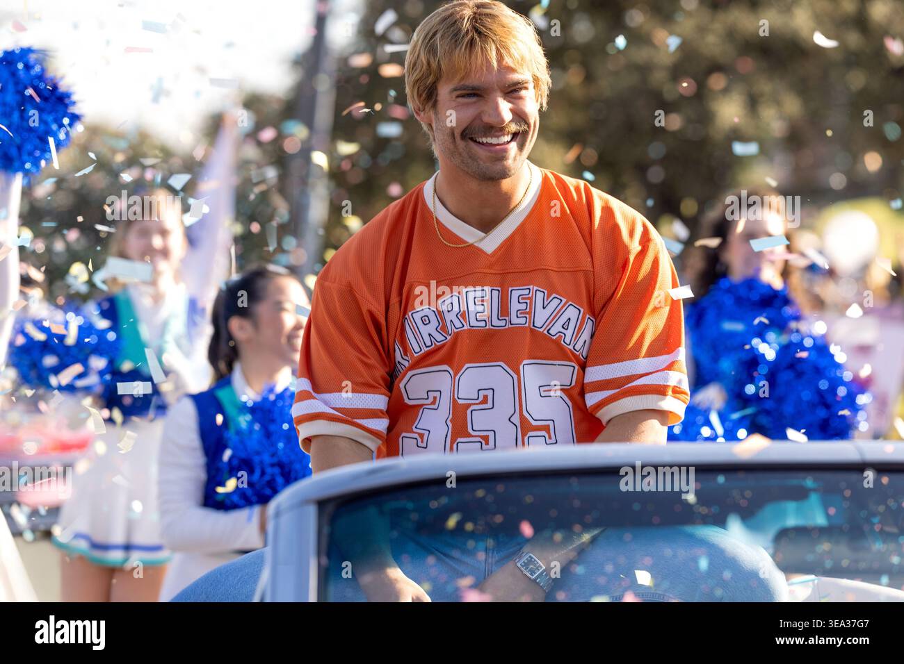 ERSCHEINUNGSDATUM: 25. Dezember 2026 TITEL: Mr. Irrelevant STUDIO: Paramount Pictures REGISSEUR: Jonathan Levine PLOT: Die herzliche Geschichte der inspirierenden, dauerhaften Wirkung, die John Tuggle auf sein Team und seine Teamkollegen hatte, nachdem er von den New York Giants gezeichnet wurde. DIE HAUPTROLLE: David Corenswet als John Tuggle NUR REDAKTIONELLE VERWENDUNG! Nicht für kommerzielle ZWECKE! Stockfoto
