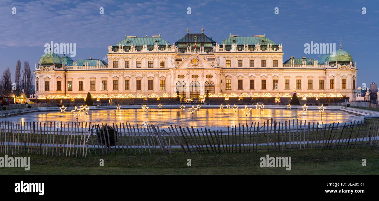 Schloss Belvedere, 3.Bezirk Landstraße, Wien, Österreich Stockfoto