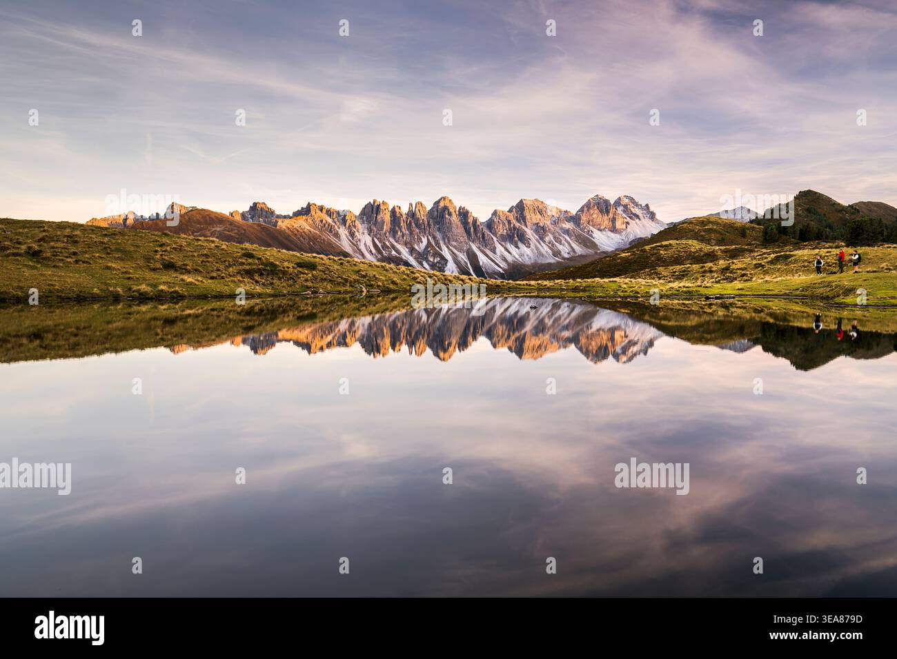 Kalkkögel, Salfainssee, Stubaier Alpen, Tirol, Österreich Stockfoto