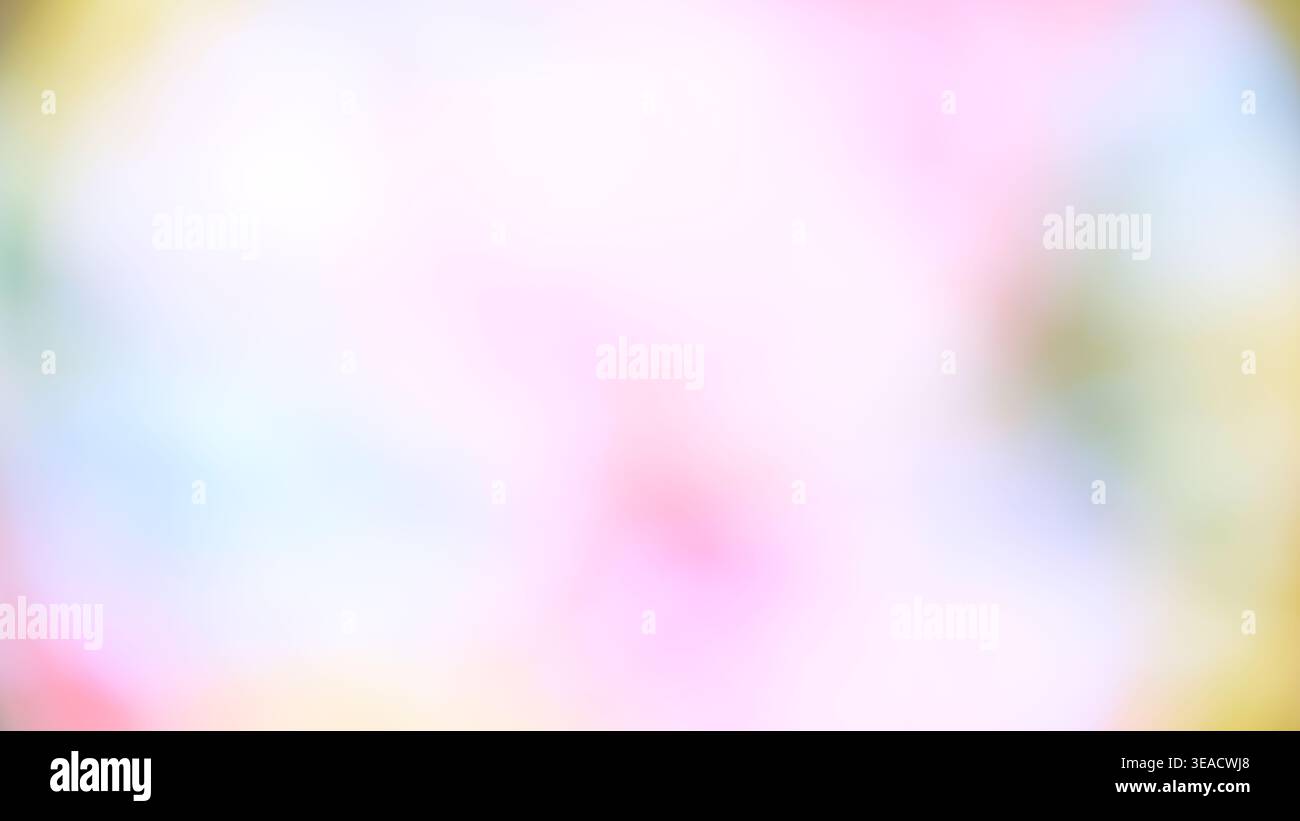 Bunte Muster, die durch Lichtmischung in einer hellen Umgebung während der Tageszeit erzeugt werden Stockfoto